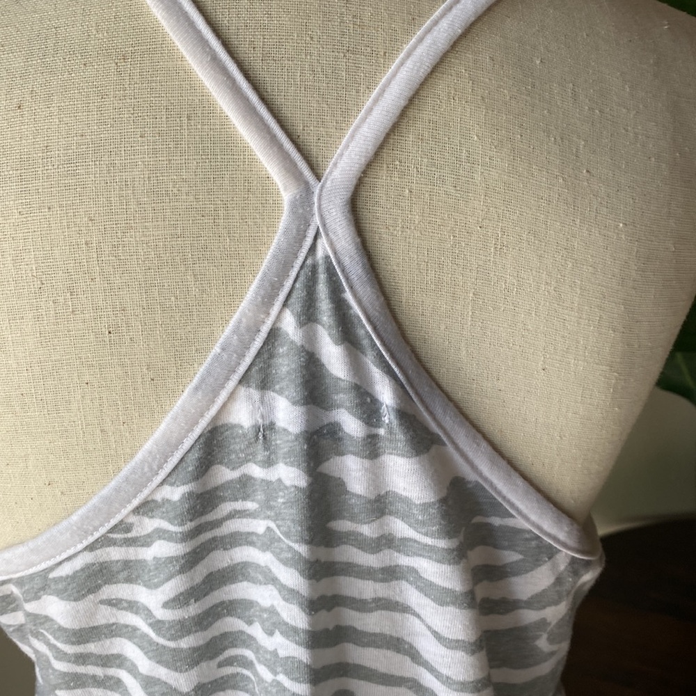 Michael Stars Zebra Racerback Tank - Picture 7 of 11